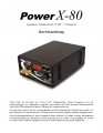 Icon of Anleitung RC-Systems Netzteil Power X-80